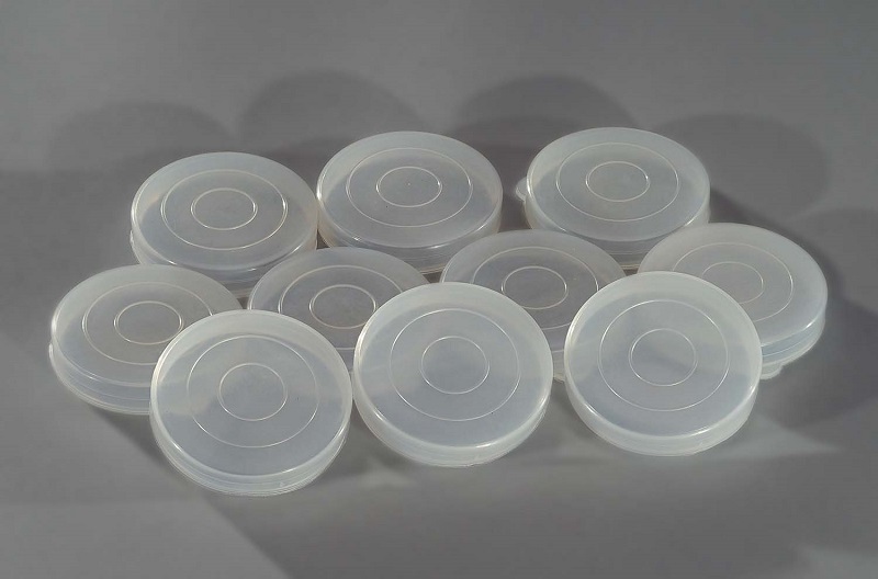 Крышка п/э на майонезную банку прозрачная